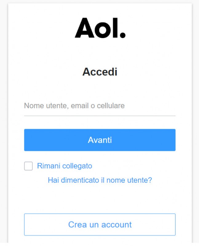 AOL Mail login